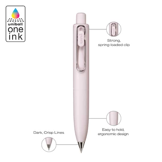 uniball™ One P 0.5mm Black Retractable Gel Pen Set